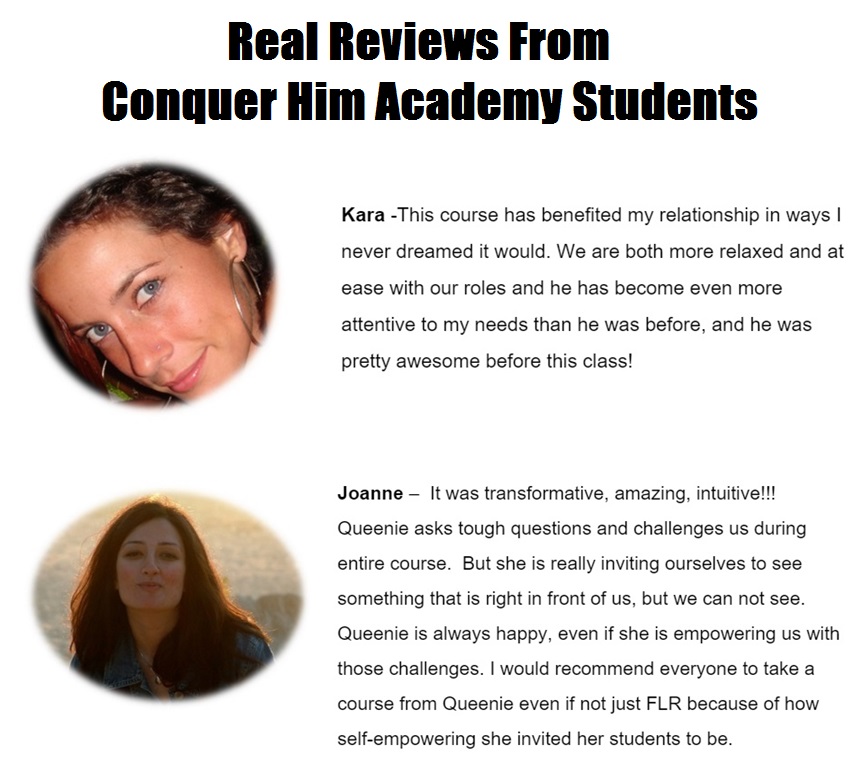 REVIEWS Conquer Him Academy Women